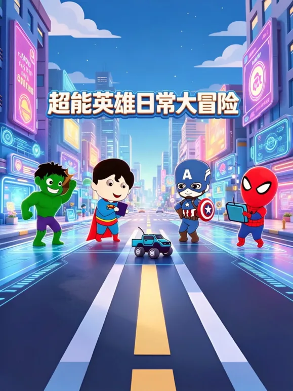 超能英雄日常大冒险
