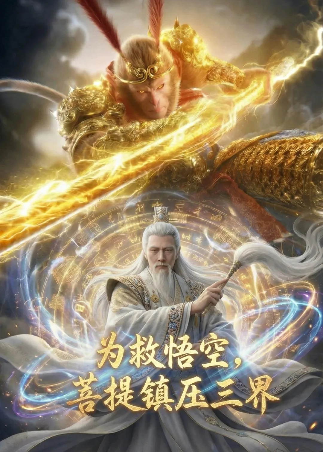 为救悟空，菩提镇压三界